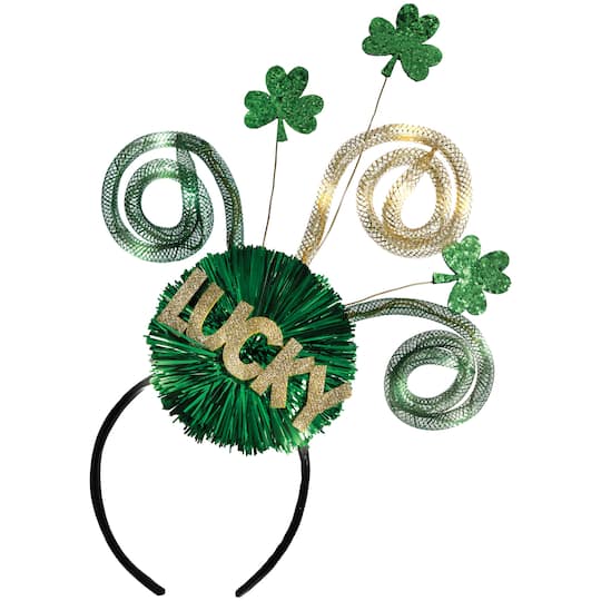 Light-Up Lucky St. Patrick&#x27;s Day Headband